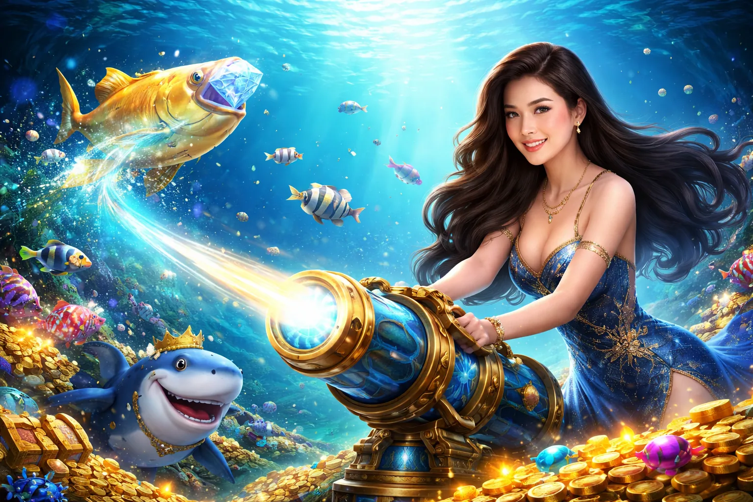 Hình ảnh nền trò chơi Bắn Cá VIP